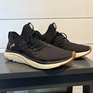 PUMA Softride Sophia * Womens Sz 11 * Running Shoe Black White Trainer